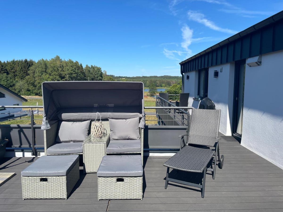 #Neu L Seeblick L Netflix L Boxspring L Nespresso L E-Tuer L Terrasse L 82M2 Ulmen Exteriör bild